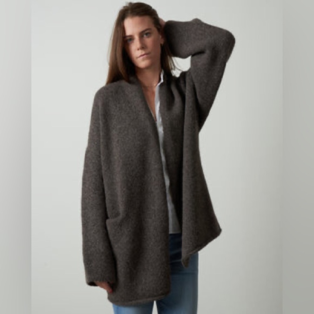 lauren manoogian coto cardigan - barnwood (originally $550)
